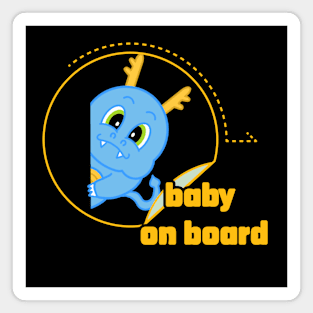 baby on board Magnet